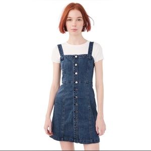 Aeropostale denim jumper dress (LARGE)